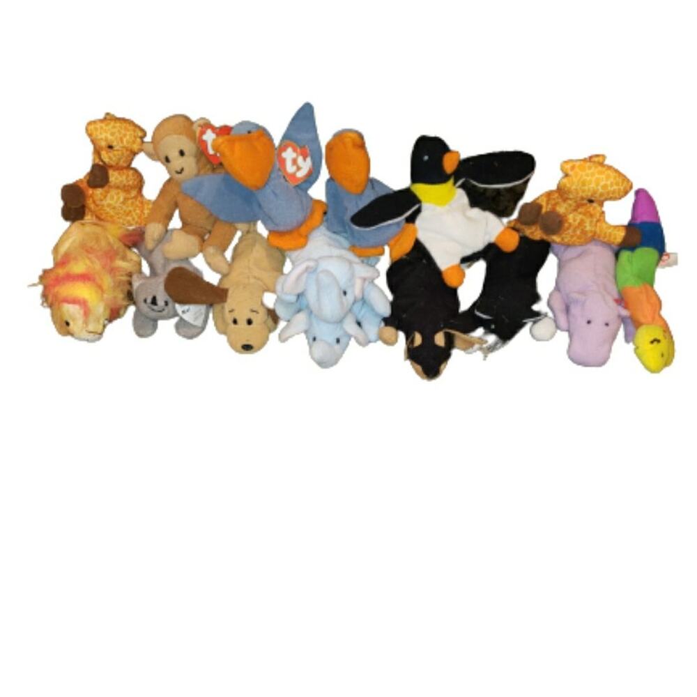 McDonald's TY 1998 Beanie Baby Minis Plush Bundle Lot Of 15